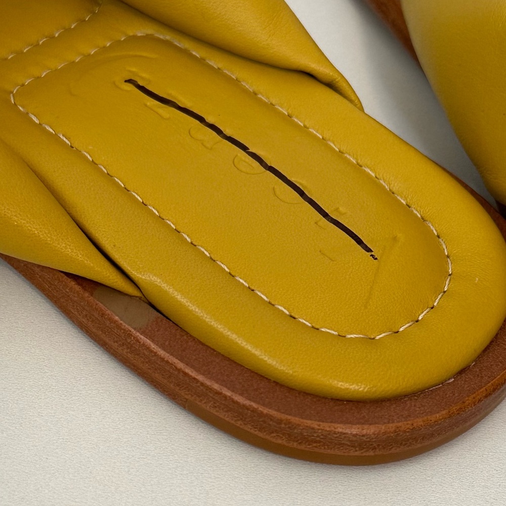NEW Free People Vicenza Puffy Padded Thong Sandals Summer Boho Beach 6 - Picture 12 of 14